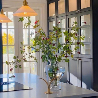 Bình Hoa Thủy Tinh Trái Tim Cao Cấp – Lọ Hoa Decor Phòng Khách Tinh Tế Sang TrọngDona Home Decor