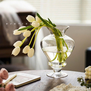 Bình Hoa Thủy Tinh Trái Tim Cao Cấp – Lọ Hoa Decor Phòng Khách Tinh Tế Sang TrọngDona Home Decor