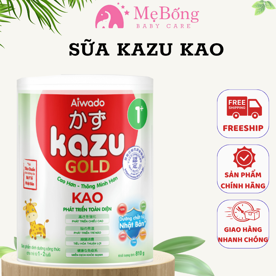 SỮA KAZU GOLD KAO AIWADO LON 800G