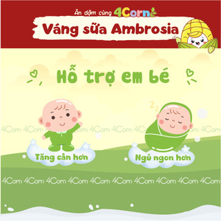 Váng sữa cao cấp Ambrosia - nhập khẩu từ Anh - Cho bé 8m+