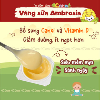 Váng sữa cao cấp Ambrosia - nhập khẩu từ Anh - Cho bé 8m+