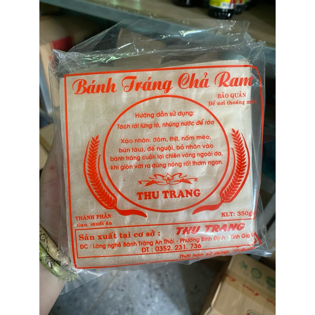Bánh Tráng Cuốn Chả Ram Bình Định [THKN77]