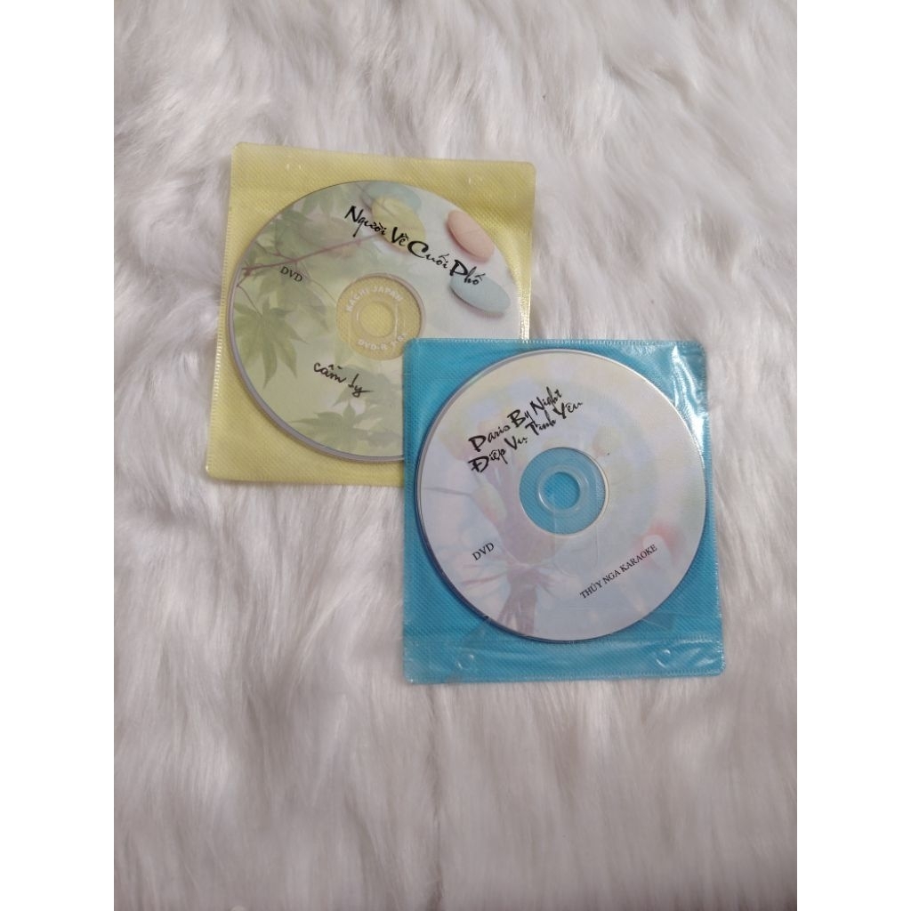 Combo 2 DVD ca nhạc, karaoke (Cẩm Ly, Paris By Night)