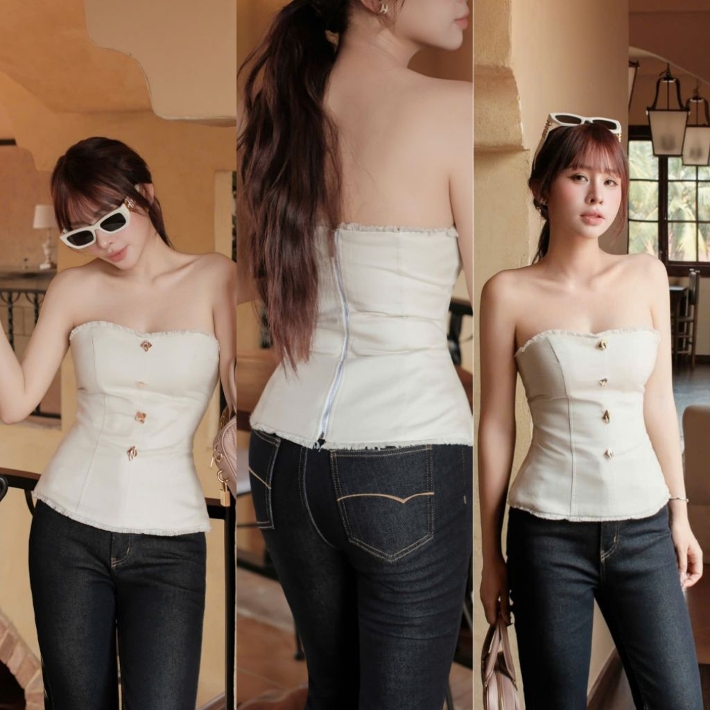 H2STORE - ÁO CÚP NGỰC MODE - H86793
