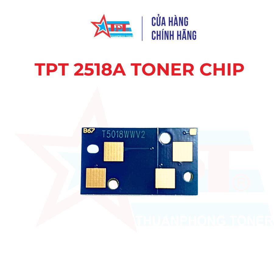 Chip mực TPT 2518A cho Toshiba e-STUDIO 2018A/ 2518A/ 3018A/ 3518A/ 4518A/ 5018A – 40.000 trang
