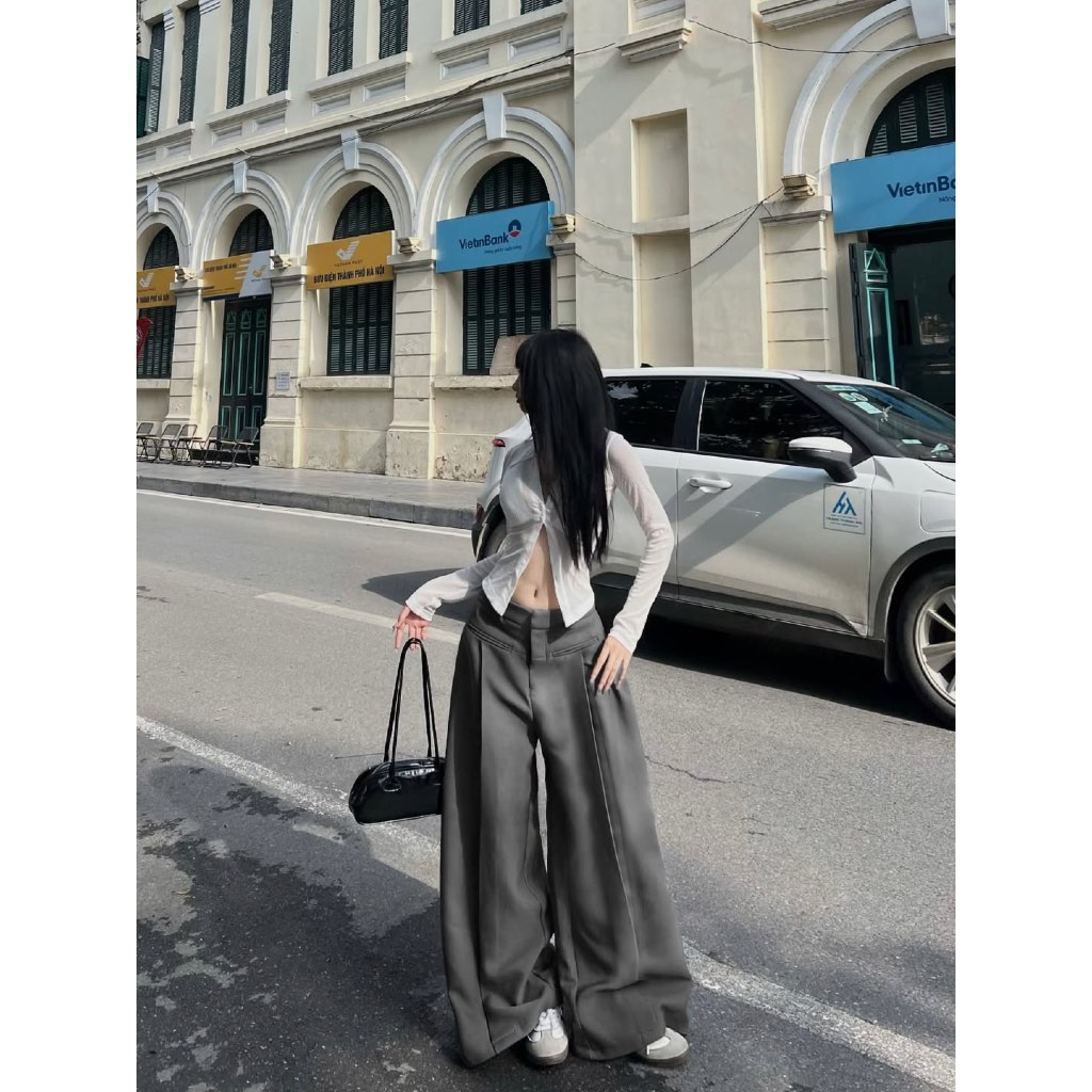 [LINK MỚI] Quần tây dài ống rộng EMERALD - 𝐊𝐈𝐋𝐋 𝐒𝐘𝐒𝐓𝐄𝐌 | BigBuy360 - bigbuy360.vn