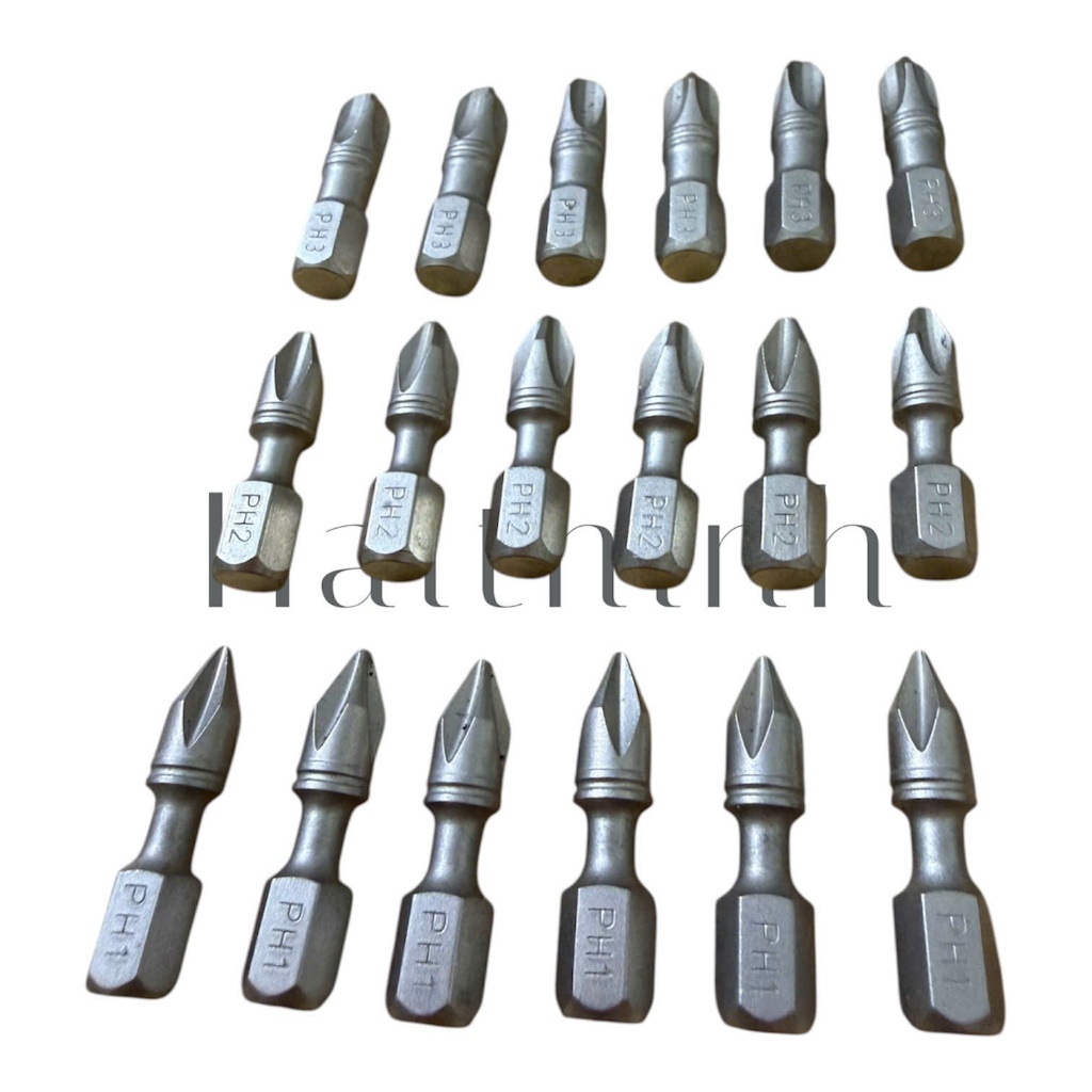 5 chiếc tua vít PH3 hoặc PH2 hoặc PH1 tuốc nơ vít thép hợp kim chiều dài 25mm