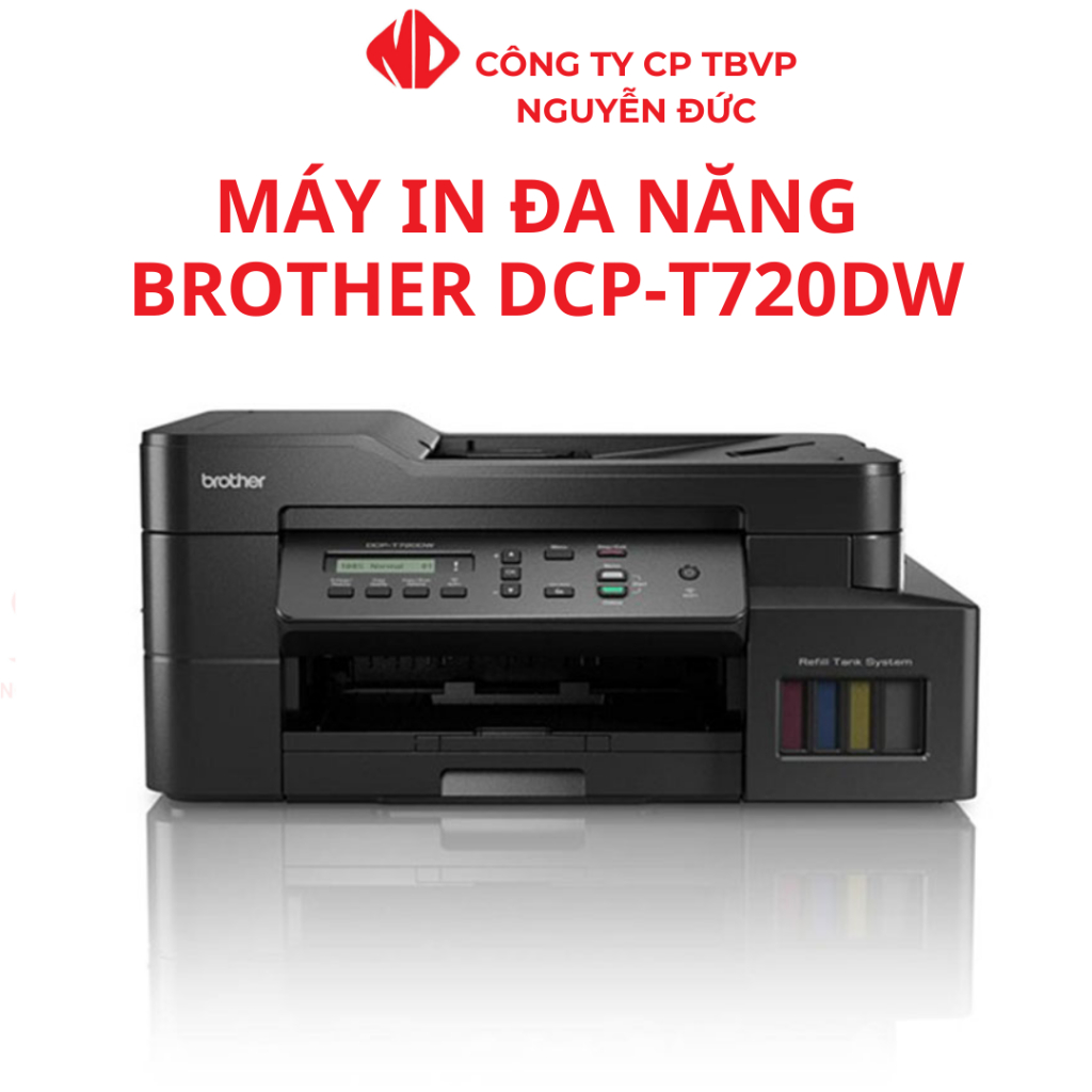 Máy in phun màu đa năng Brother DCP-T720DW - Chính hãng
