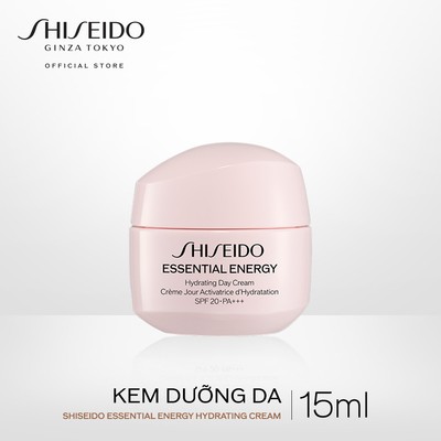 [Quà tặng không bán] Kem dưỡng da Shiseido Essential Energy Hydrating Day Cream 15ml
