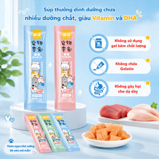 [QUÀ TẶNG KHÔNG BÁN] Súp Thưởng Cho Mèo Mix Vị