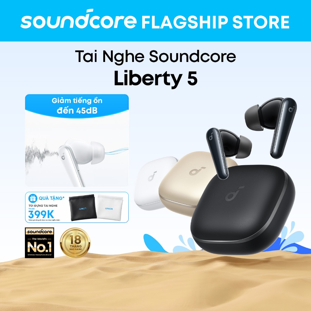Túi đựng tai nghe soundcore chống sốc, nhỏ gọn, tiện lợi