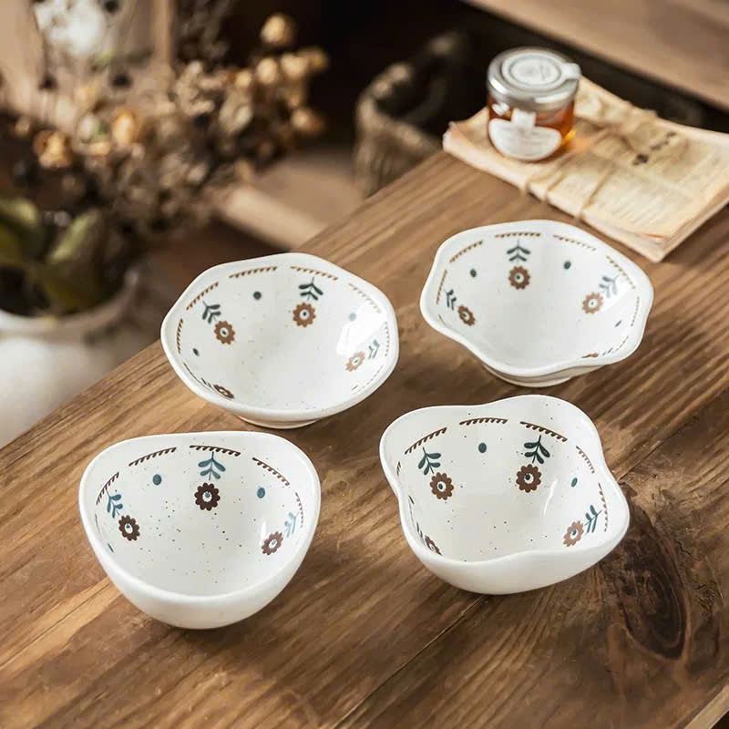 Bát chấm, set chén chấm đựng gia vị nhiều hoạ tiết phong cách Nhật - H2DECOR