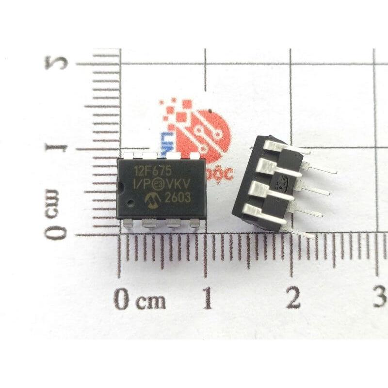 [1 chiếc] PIC12F675-I/P 12F675-I/P 12F675 IC chuyên dụng DIP-8