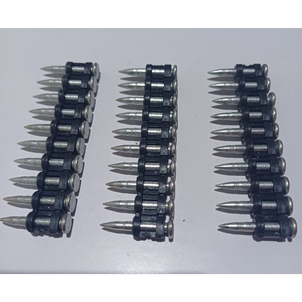 Đinh bắn bê tông 22mm không rỷ sét( hộp 1000 đinh + 1gas)