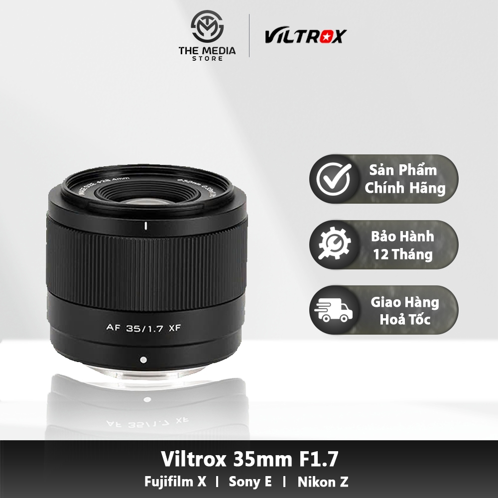 Ống Kính Viltrox 35mm F1.7 (for Sony E | Nikon Z | Fujifilm X) | Chính Hãng
