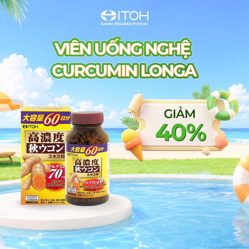Viên Uống Chiết Xuất Từ Nghệ Itoh High Concentrated Turmetric