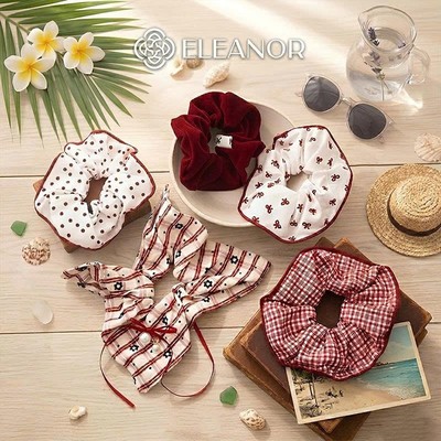 Set dây buộc tóc nữ Eleanor Accessories đa dạng màu sắc phụ kiện tóc cột tóc 11474