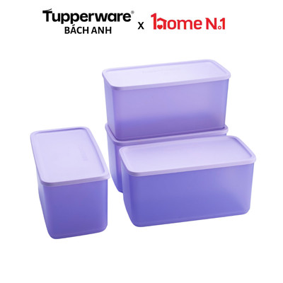 Hộp bảo quản thực phẩm Tupperware Funtastic 3.1L - Hàng chính hãng - Nhựa nguyên sinh,