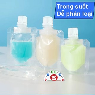 Lọ Chiết Mỹ Phẩm Du Lịch Túi Bình Chiết Mỹ Phẩm Nắp Vặn 50 ml Tiện Gọn