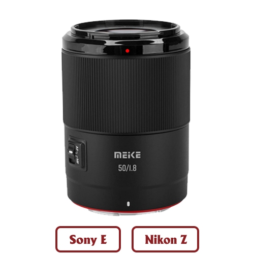 Ống Kính Meike 50mm F1.8 Auto Focus Dành Cho Nikon Z và Sony E