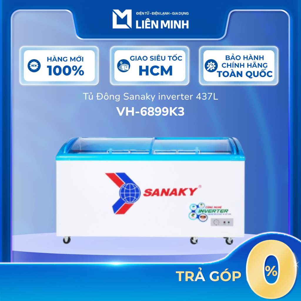 VH-6899K3 - Tủ Đông Inverter Sanaky VH-6899K3 [SHIP 0Đ HCM]