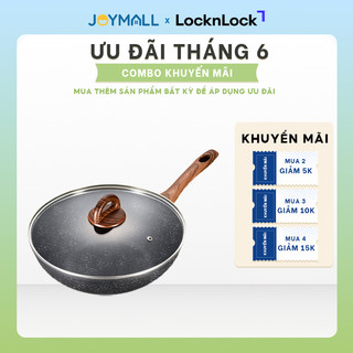 Chảo nhôm LocknLock sâu lòng chống dính LBU1285 28cm - Hàng chính hãng, dùng được bếp từ - JoyMall