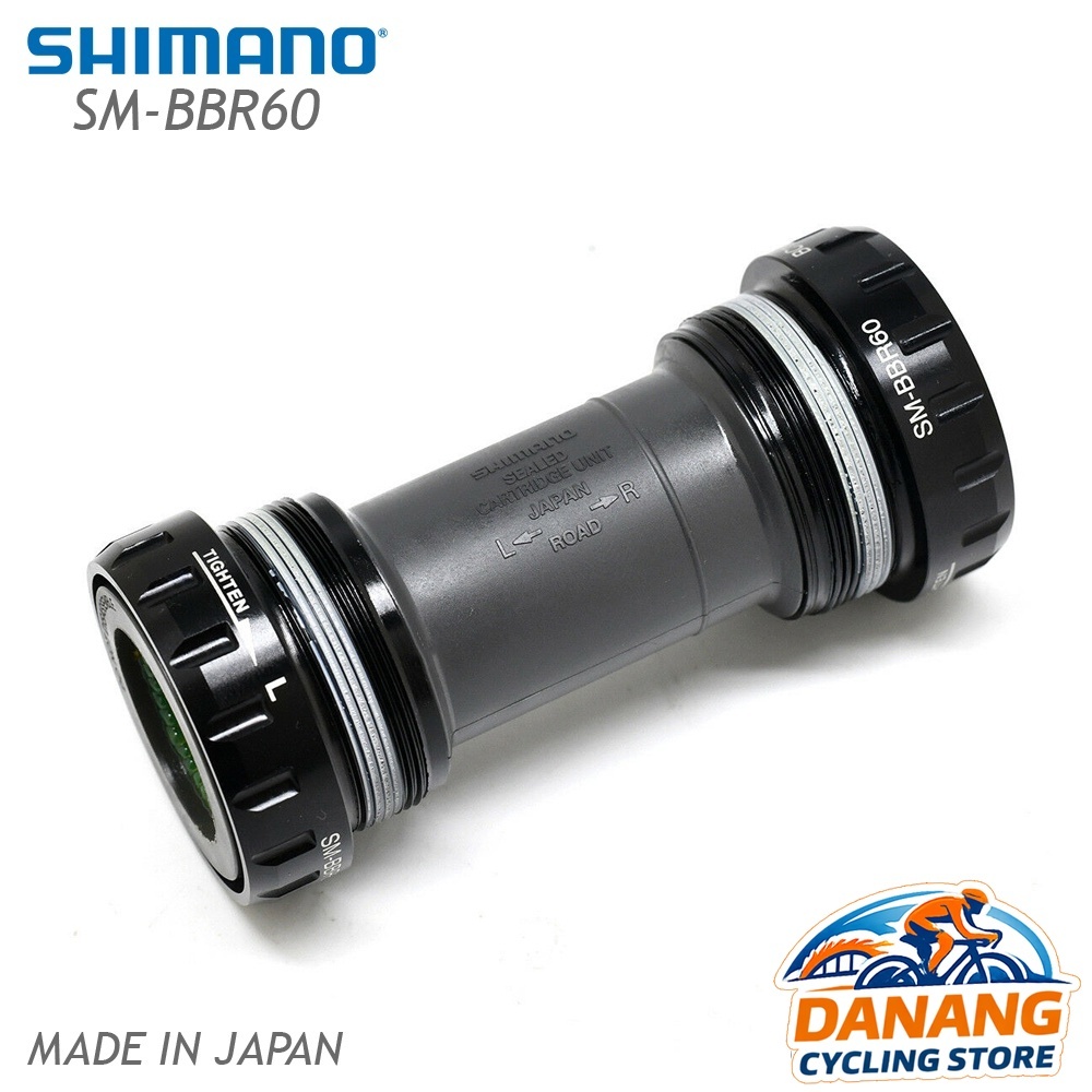 Trục Giữa BB Cốt Rỗng Xe Đạp SHIMANO Ultegra SM BBR60 (BB Vặn) - Chính Hãng, Không Hộp