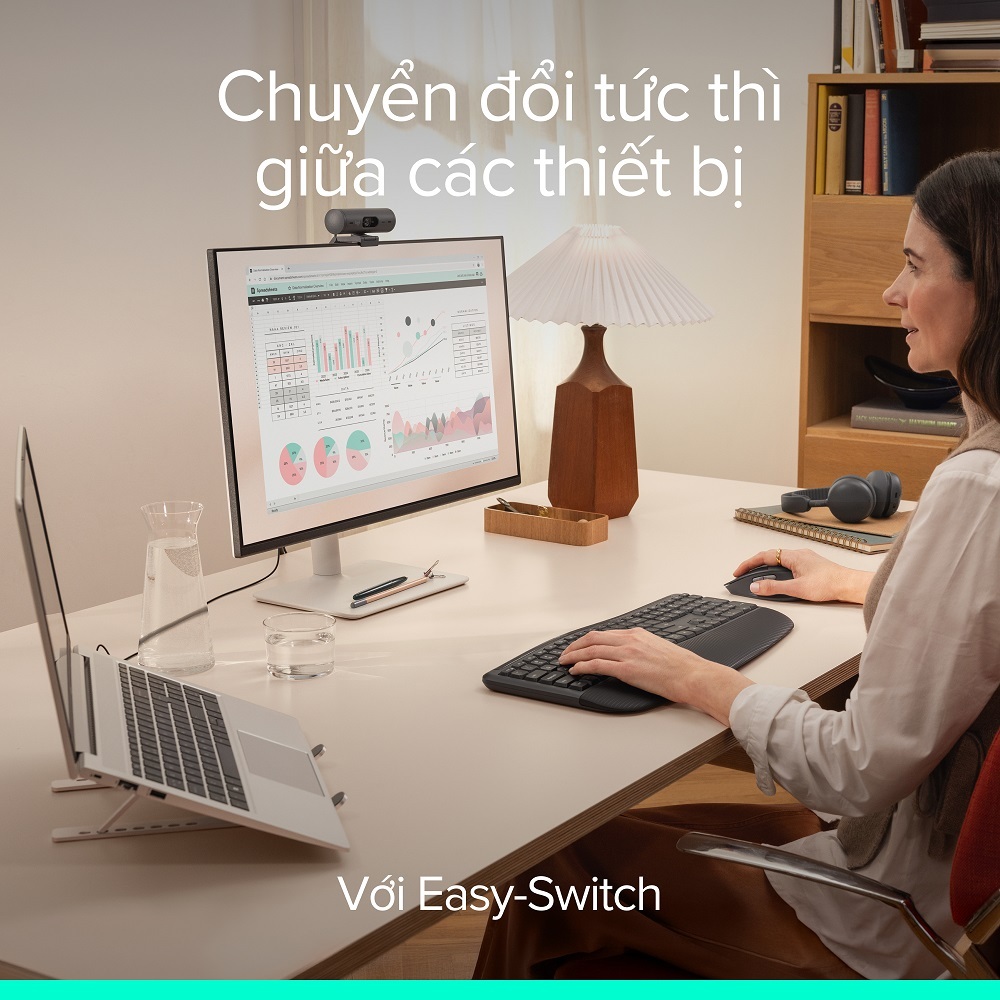 Logitech Signature Comfort M840 L Wireless Mouse  - Bluetooth, Silent Clicks, SmartWheel | BigBuy360 - bigbuy360.vn