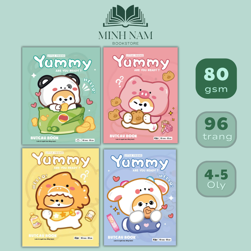 (Combo 10 quyển) Tập Vở Học Sinh 4 Ô Ly 5 Ô Ly Giấy Dày, Chống Lóa, Hình Dễ Thương - Giá Siêu Rẻ