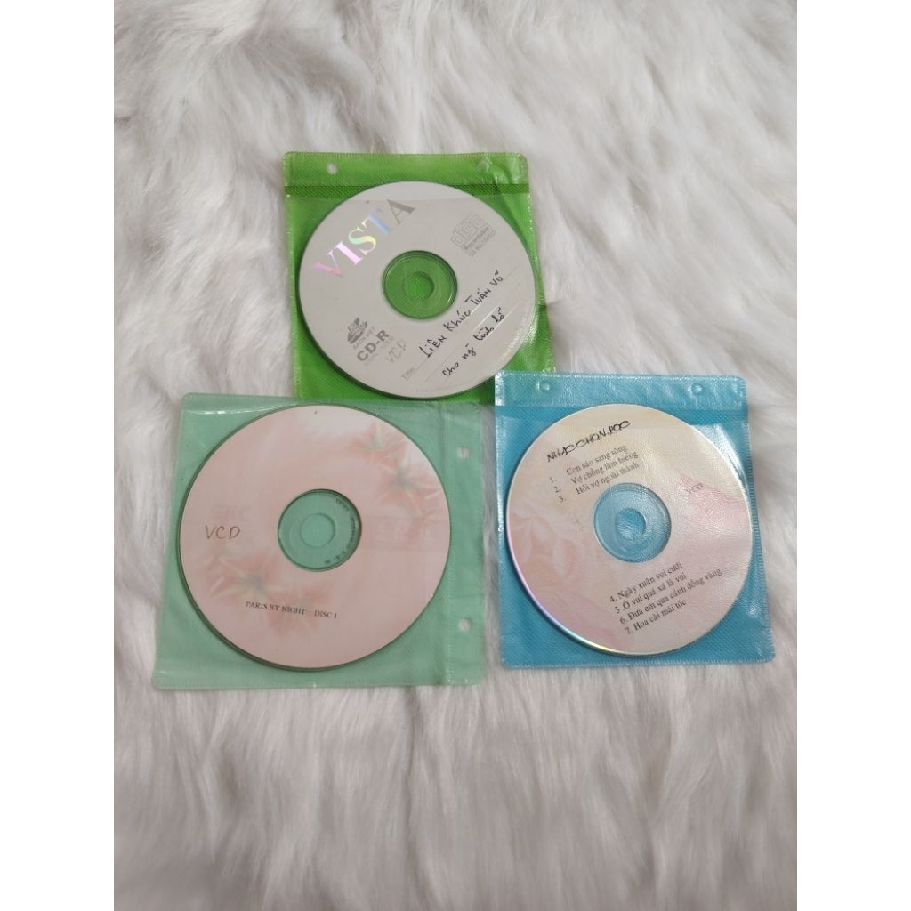 Combo 3 VCD ca nhạc Nhạc chọn lọc