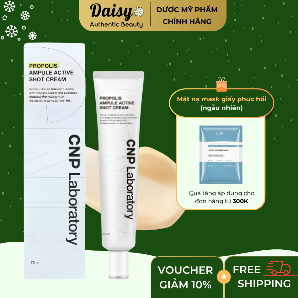 [Công Ty] Kem dưỡng CNP Laboratory Propolis Ampule Active Cream | Daisy Authentic