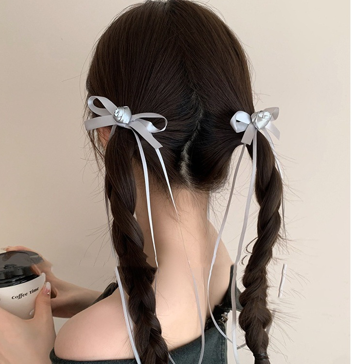 Kẹp tóc nơ to Hàn quốc MEIVY, nơ kẹp tóc bản to, kẹp tóc nơ Hàn quốc