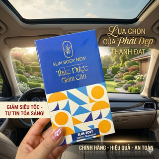 Giảm Cân Slim Body New Hộp 30 viên hỗ trợ giảm cân nhanh an toàn