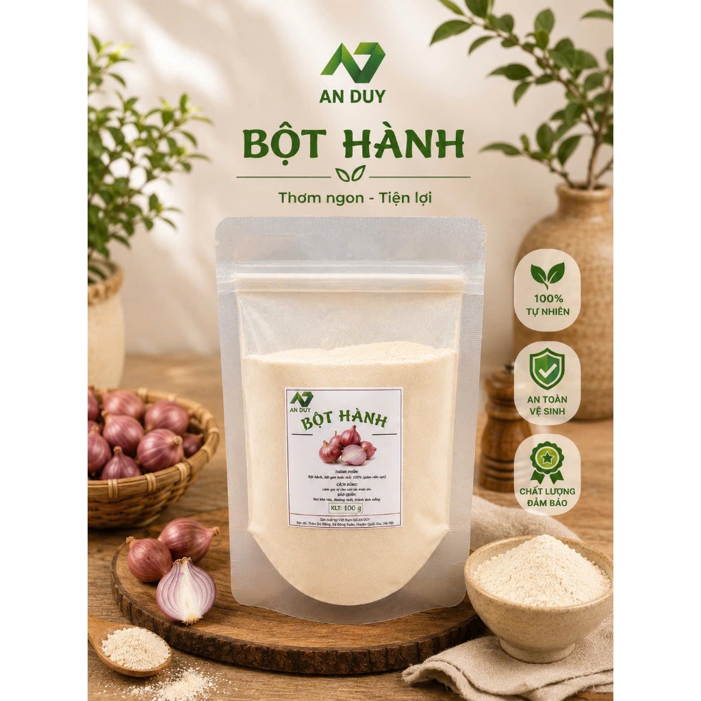 BỘT HÀNH thơm ngon 100g