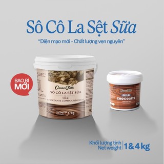 1kg Sô Cô La Sệt Sữa Cacao Talk