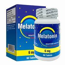 Thực phẩm hỗ trợ giấc ngủ Melatonin 6mg lọ 60 viên
