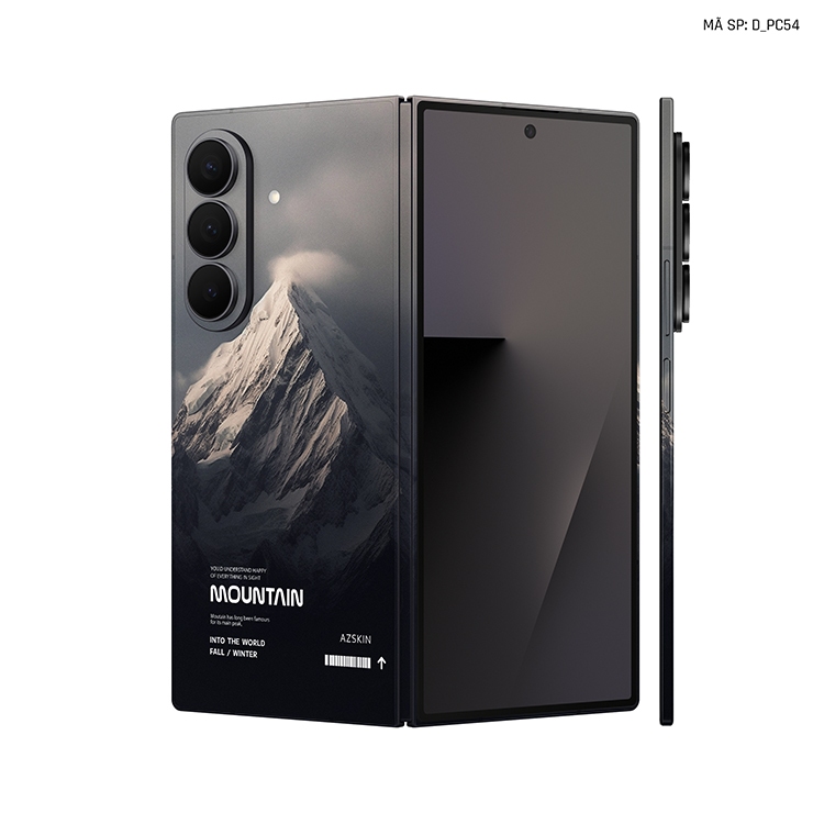 Miếng Dán Skin Samsung Z Fold Series Full Lưng Viền In Hình Phong Cảnh | Skin Z Fold 7 | Z Fold 6 | 