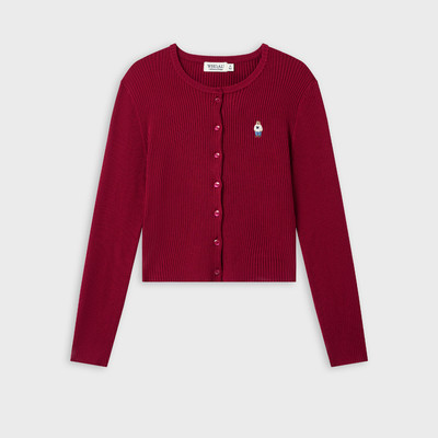 Áo Cardigan WHO.A.U Steve Ribbed Button Cardigan_WHCKG2491F