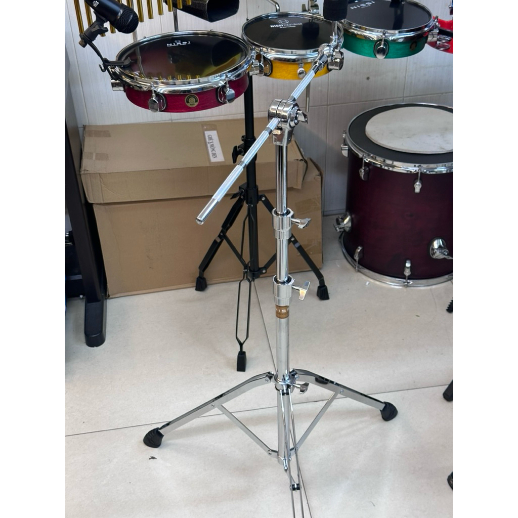 Chân cymbal NISSI boom 3 khúc, ống 25mm