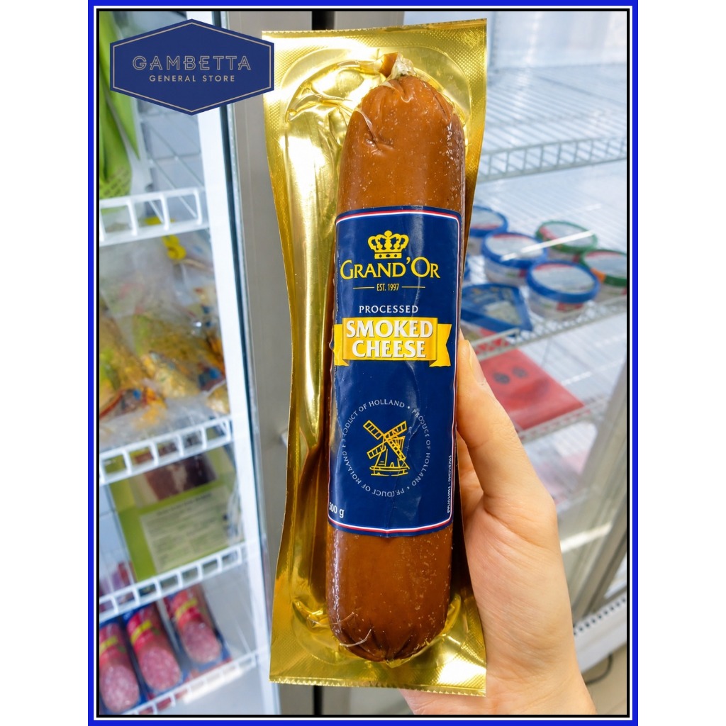 [Chỉ Giao Hỏa Tốc] Grand' Or Smoked Processed Cheese Phomai Xông Khói 200gram