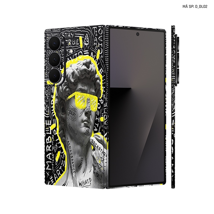 Miếng Dán Skin Samsung Z Fold Series Full Lưng Viền In Hình Độc Lạ | Skin Z Fold 7 | Z Fold 6 | Z Fo
