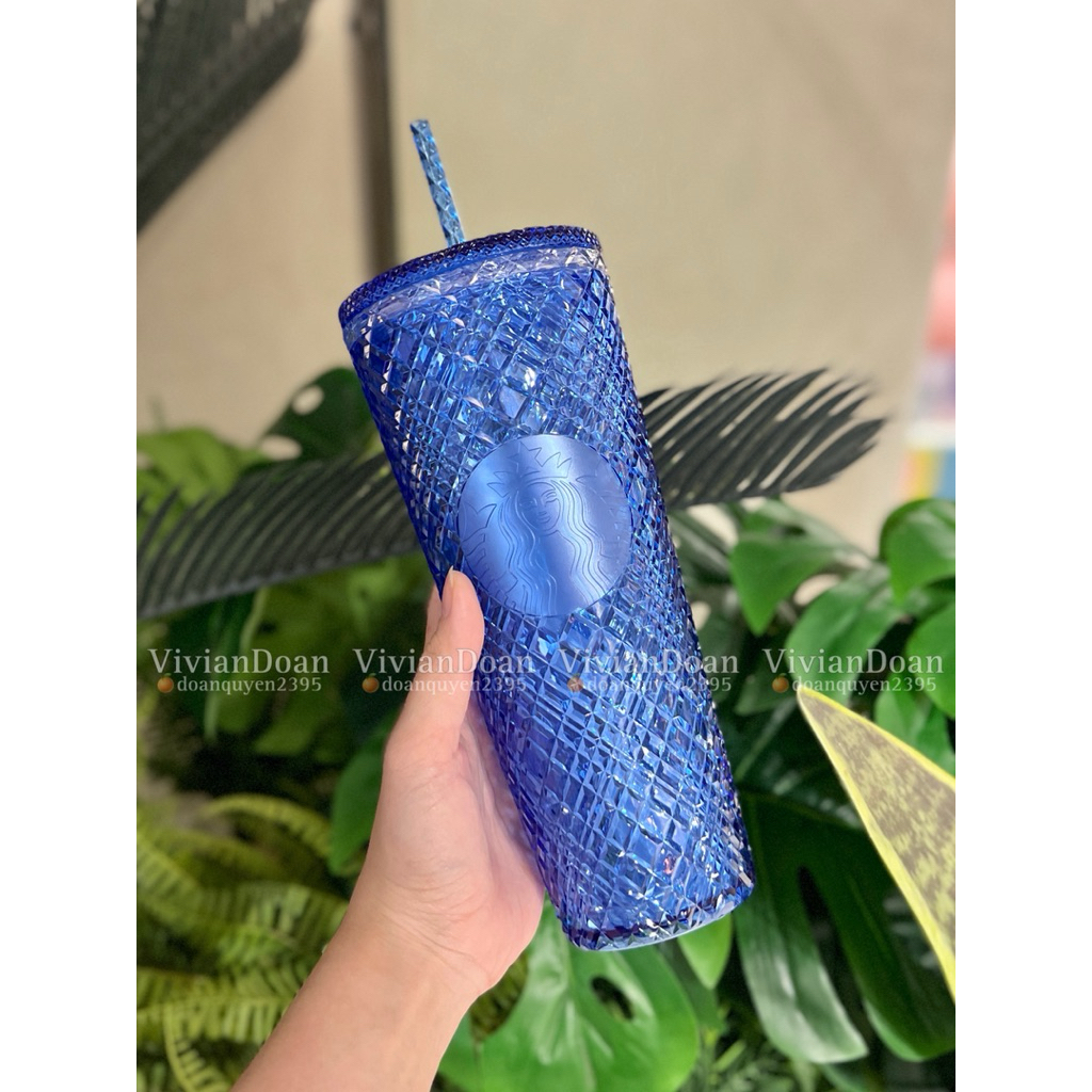 [CÓ SẴN] - [CHÍNH HÃNG] LY NHỰA 2 LỚP XANH BENJI STARBUCKS VIETNAM