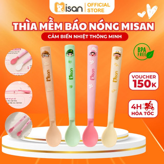 Thìa mềm báo nóng Misan - Little Dreamers Cảm Ứng Nhiệt Thông Minh