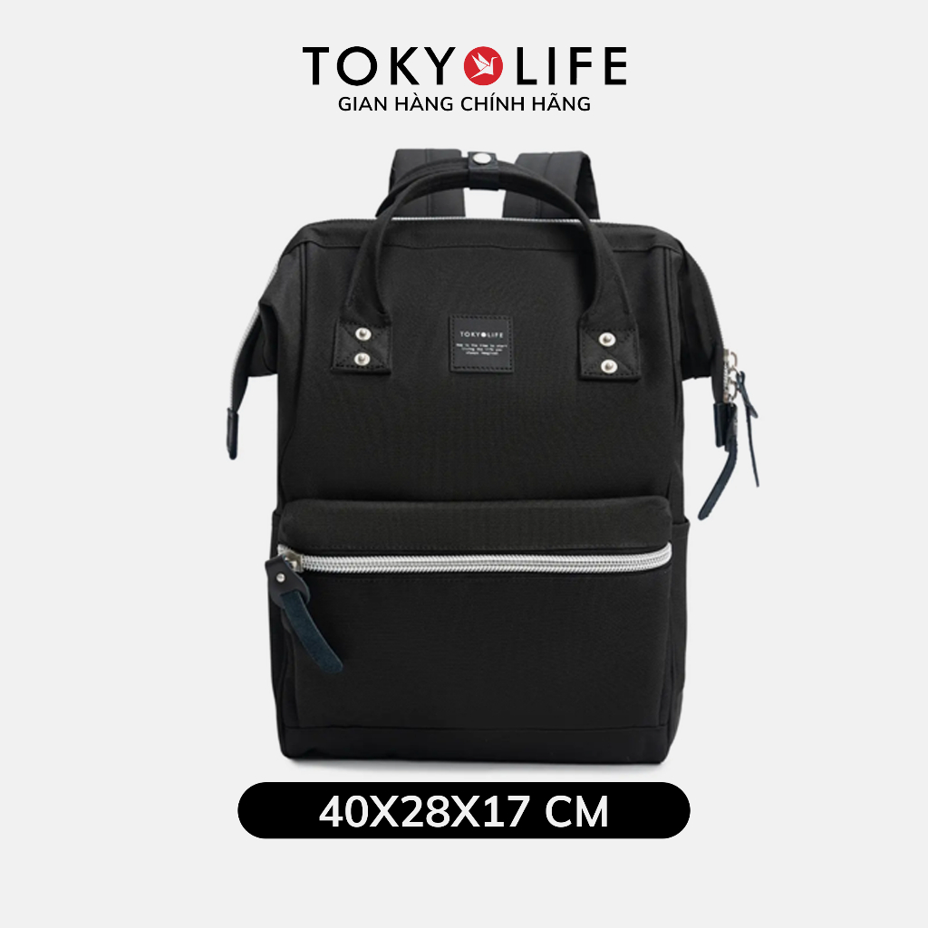 Balo Đi Học Chống Trộm Chống Thấm Nước Siêu Nhẹ TOKYOLIFE 40005732 (Vừa Laptop 15.8 Inch)