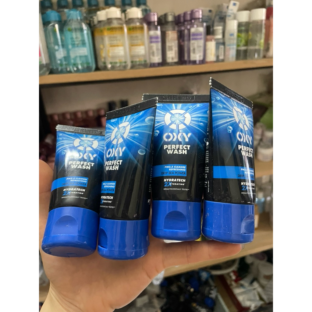4 typ Sữa rửa mặt Oxy dành cho nam tuyp 25g