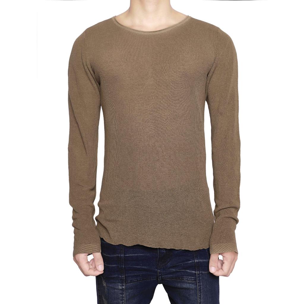 Áo Len Goldie "KNIT OLIVE" Form Cropped