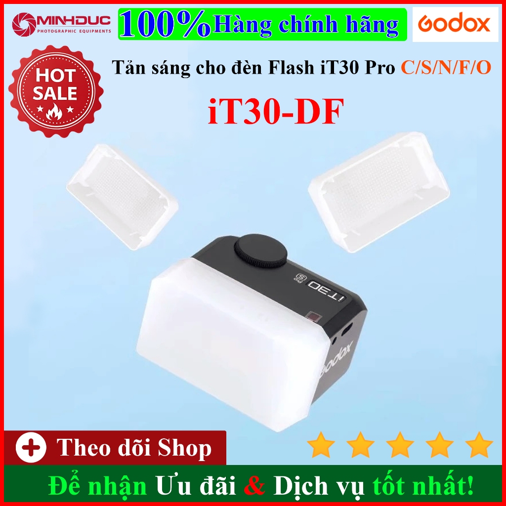 Tản sáng cho đèn Flash Godox iT30 Pro - iT30Pro-DF ( MINH ĐỨC )