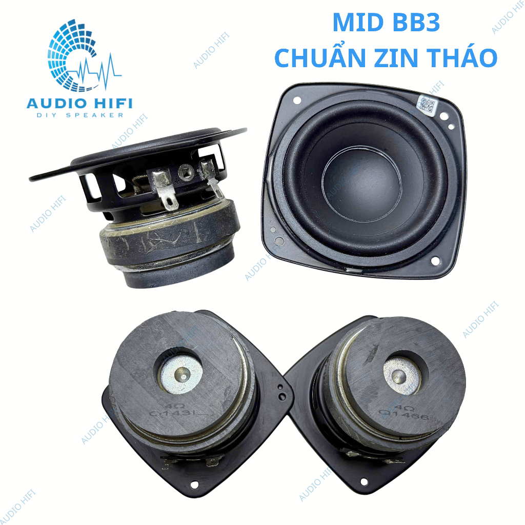 Củ loa mid treble J.B Boombox 3, mid bb3, 4 ohm 30W các loại