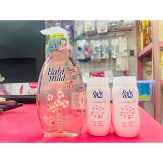 SỮA TẮM GỘI BABI MILD 180ML ĐỦ HƯƠNG