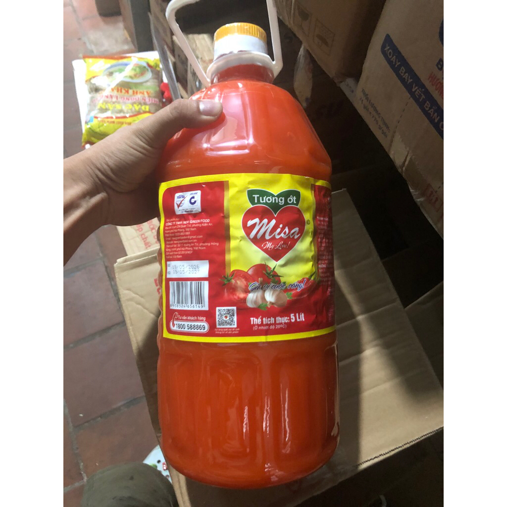 TƯƠNG ỚT MISA CAN 5lít